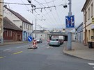 V Plzni zaala oprava ulice U Trati, na n jsou vtluky, vyjet koleje a...