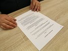 Podepsan memorandum o spoluprci mezi politickmi hnutmi ANO, ODS, a Spojenci...
