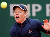 Laura Siegemundová ve tvrtém kole Roland Garros.