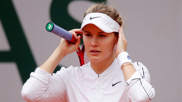 Eugenie Bouchardov na Roland Garros.