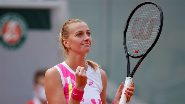 Petra Kvitov slav postup do semifinle Roland Garros.