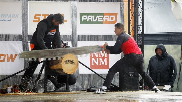 Nov� M�sto na Morav�, 26.9.2020, Stihl Timbersports, d�evorubeck� sout�, Mistrovstv� �esk� republiky, Foto: MAFRA - Tom� Bla�ek, Tomas Blazek Maty� Kl�ma