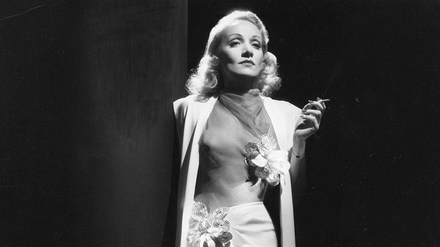 Německá herečka Marlene Dietrich