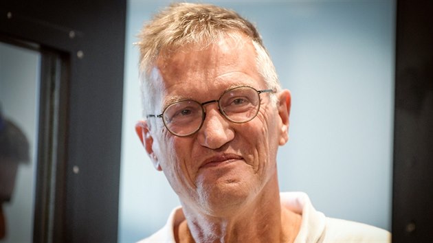 Hlavn vdsk epidemiolog Anders Tegnell (27. srpna 2020)