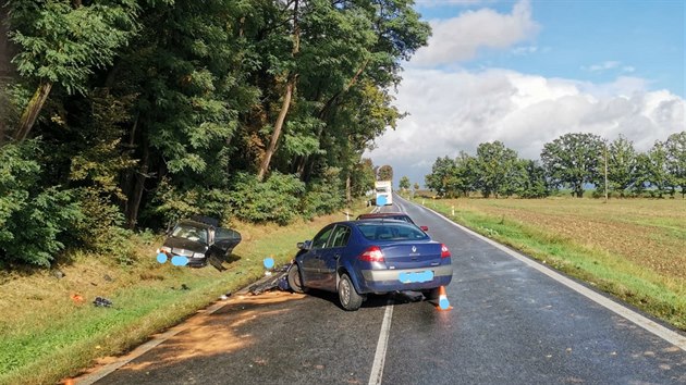 Tři auta se uplynulou sobotu srazila na silnici mezi Štěpánovicemi a Třeboní.