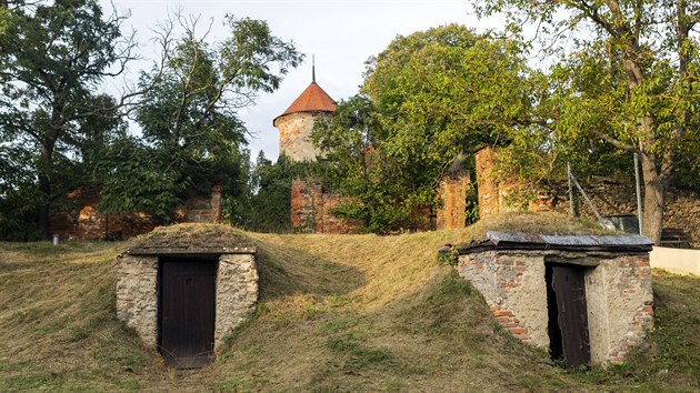 �ty�k��dl� renesan�n� z�mek s okrouhl�mi v�emi v n�ro��ch z po��tku 17. stolet� v Pten� na Prost�jovsku, kter� od roku 1936 pat�� m�stu Prost�jov, je dlouhodob� nevyu�it� a snaha o prodej je u� roky tak� marn�.