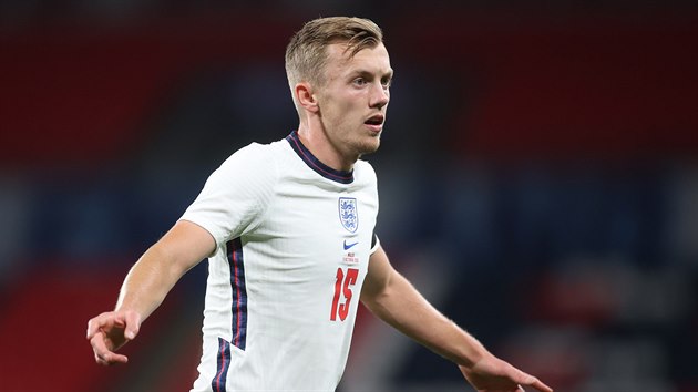 Anglick fotbalista James Ward-Prowse se raduje.