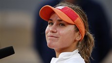 Sofia Keninov po postupu do finle Roland Garros.