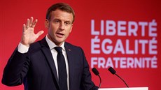 Emmanuel Macron pedstavuje svj plán boje s islamismem. (2. íjna 2020)