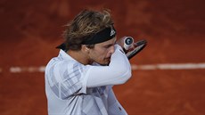 Němec Alexander Zverev v osmifinále Roland Garros