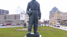 Stephensonova socha ve Winnipegu