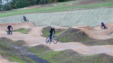 Trailpark na Pleivci v Kruných horách