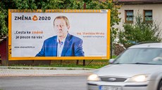 Grafik Martin Hrabánek hodnotí billboard hnutí Zmna 2020: Aby billboard uspl,...