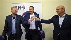 Krajské volby na Vysoin vyhrálo Hnutí ANO. ampaským si v jihlavském...