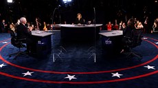 Debata kandidátů na amerického viceprezidenta. (8. října 2020)