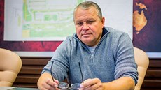 Petr Kolář, šéf klubu FC Lom Tábor