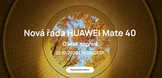 Huawei zve na premiéru Mate 40