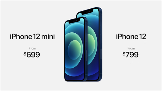 Ceny iPhonů 12