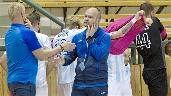 Marek Kopecký, trenér plzeňských futsalistů