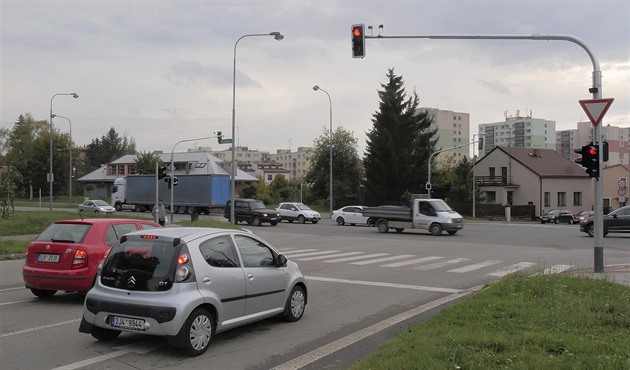 Nejvíc problém bývá ve pice na kiovatce u obchodního centra Convent....