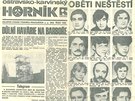 Tituln strana zvltnho sla podnikovho tdenku OKD Hornk v jnu 1990.