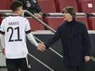 Trenér nmecké reprezentace Joachim Löw dkuje za výkon v zápase Ligy národ...