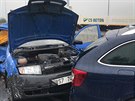 Hromadn nehoda pti aut na Praskm okruhu. (15.10.2020)