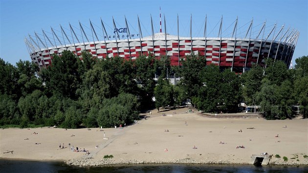 Polsk Nrodn stadion ve Varav (8. kvtna 2018)