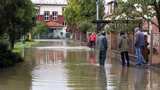 V pátek meteorologové oekávají dalí sráky, hladiny tok v postiených...