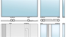 Patent spolenosti Samsung Display na skládací smartphone se dvma ohyby