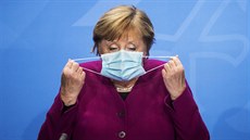 Německá kancléřka Angela Merkelová (14. října 2020)