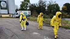 V t�ebo�ském pivovaru Regent do�lo k úniku plynu. Zasahují hasi�i v...