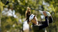 Klára Spilková ve druhém kole turnaje kategorie major Women's PGA Championship...