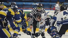 Momentka z prvoligového utkání šumperských hokejistů