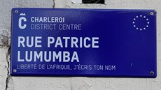 Belgické msto Charleroi pojmenovalo nov svou ulici po Patrici Lumumbovi,...