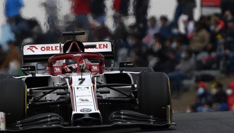 Kimi Räikkönen ve Velké cen Portugalska.