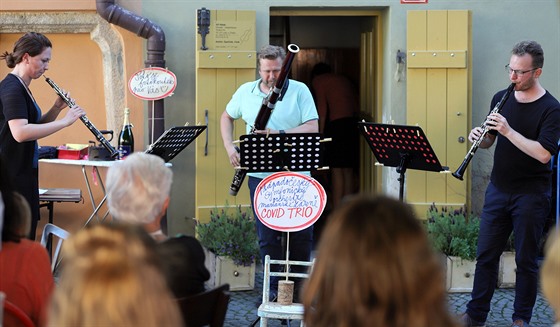 Dechové trio len Západoeského symfonického orchestru Mariánské Lázn v...