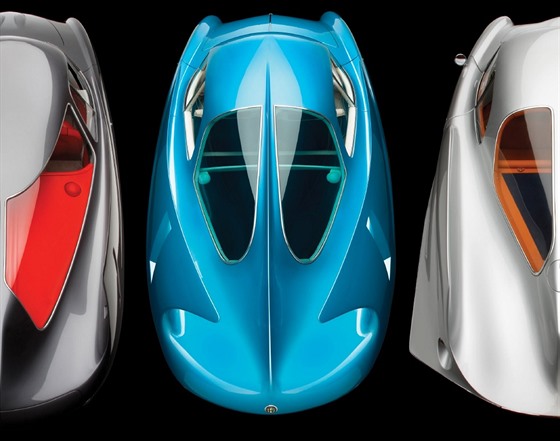 Trojice slavných koncept Alfa Romeo B.A.T. má cenu a pl miliardy korun.