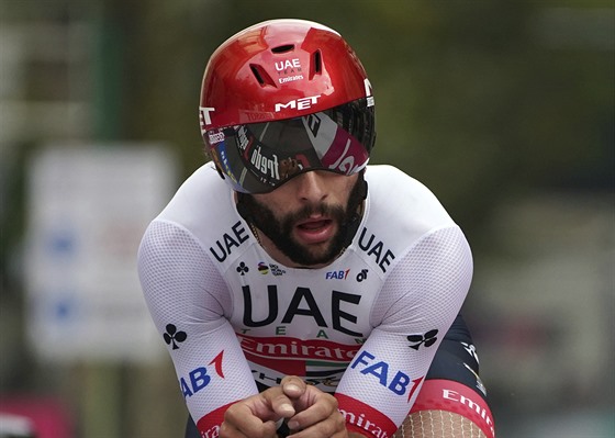 Fernando Gaviria bhem asovky na Giro d'Italia