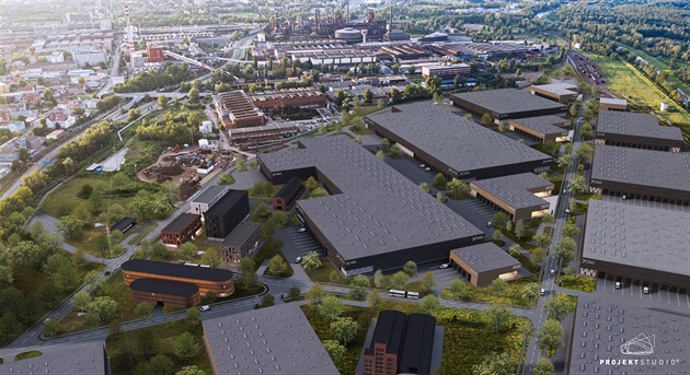 Vizualizace plánované p�em�ny vítkovické Aglomerace.