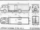 koda 706 RTO-S (skíový), sthovací automobil