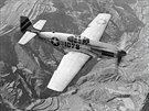 P-51C Mustang nad ínou