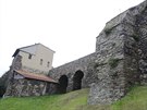 Historické hradby v Jemnici.