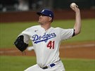 Jake McGee z Los Angeles Dodgers bhem Svtové série