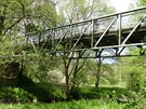 Most pes Sázavu ped stanicí Ronov nad Sázavou  GPS: 49.5691225N, 15.7689911E