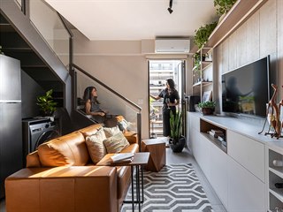 Studio Lez Arquitetura proměnilo startovací mezonet v plnohodnotný klenot. Na...