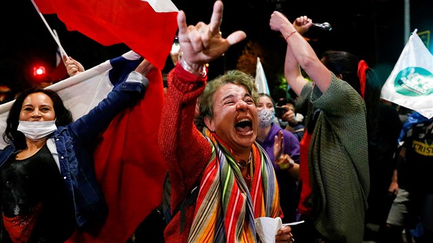 Chilan v referendu podpoili pepsn stavy. (25. jna 2020)