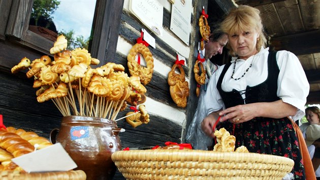 Bhem posvcen se ve skanzenu Vysoina zpvalo, tanilo a vem bylo opt po ase dobe.