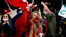 Chilané v referendu podpoili pepsání ústavy. (25. íjna 2020)
