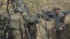 Arménští vojáci, kteří v oblasti Náhorního Karabachu bojují v první linii proti... | na serveru Lidovky.cz | aktuální zprávy